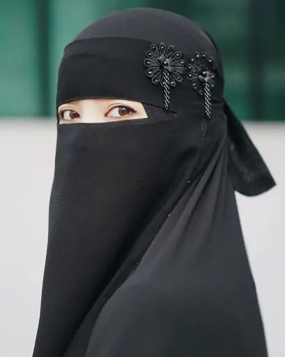 Women Solid Jilbab Abaya Burqa